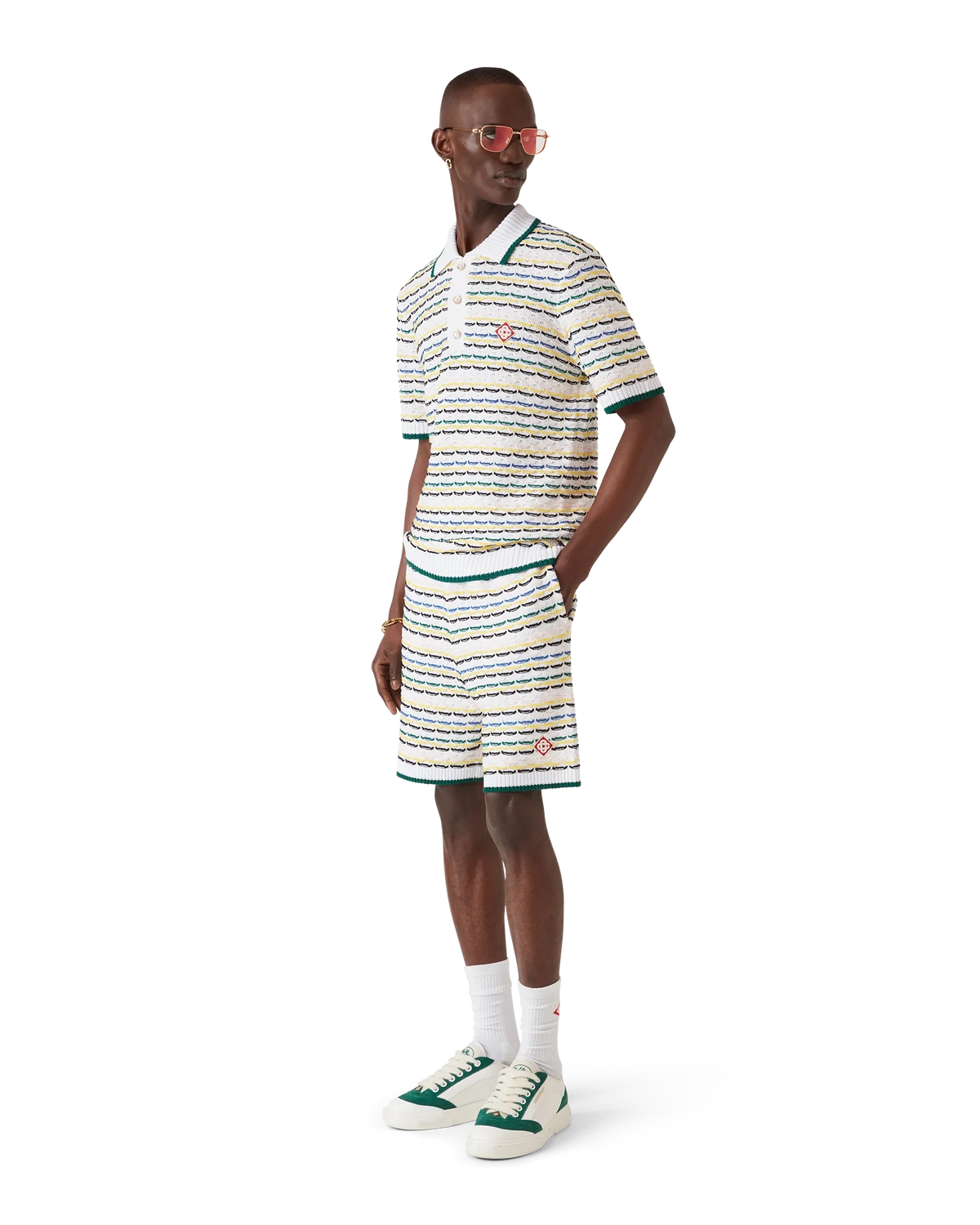 Tuck Stitch Shorts