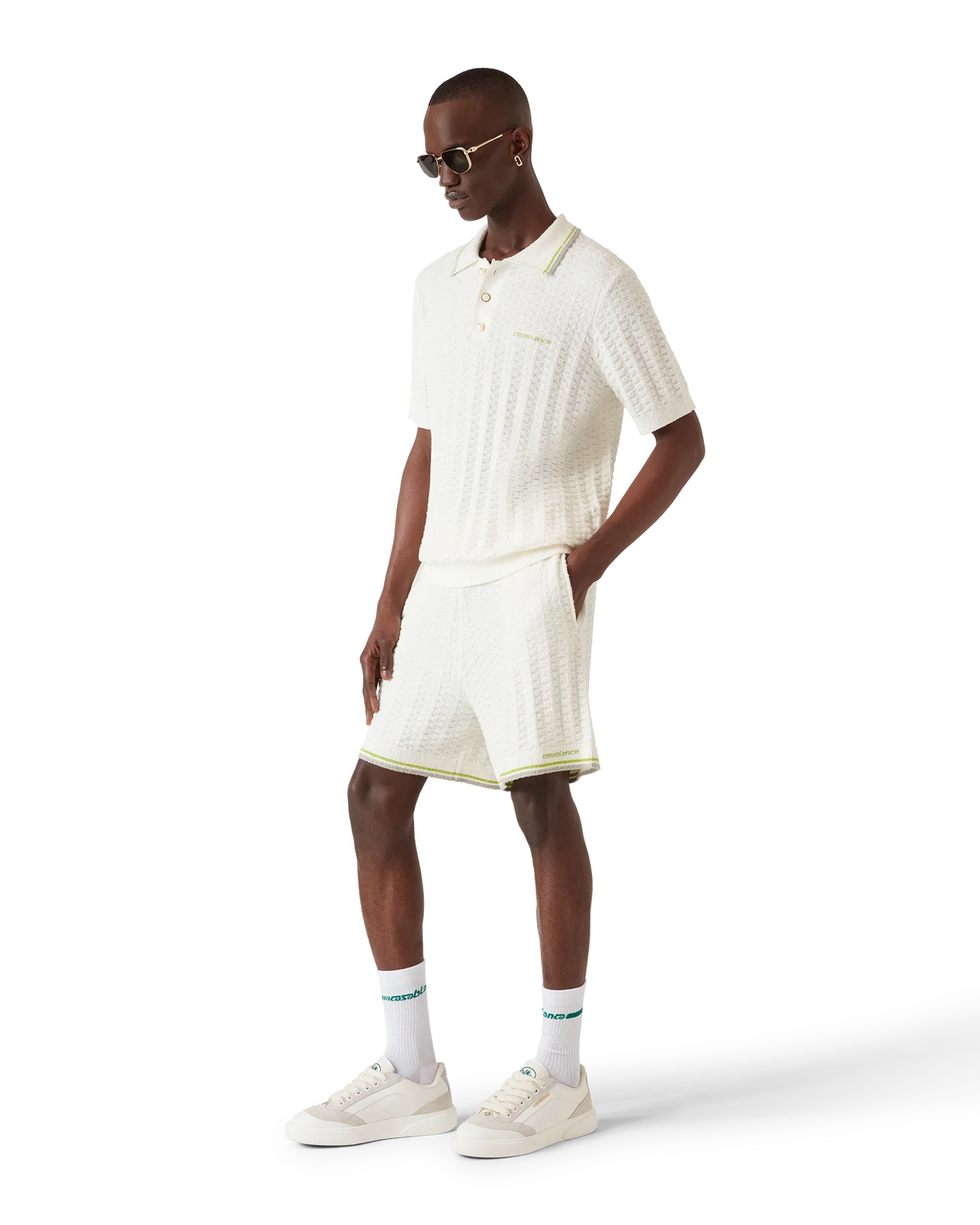 Tennis Boucle Polo Shirt