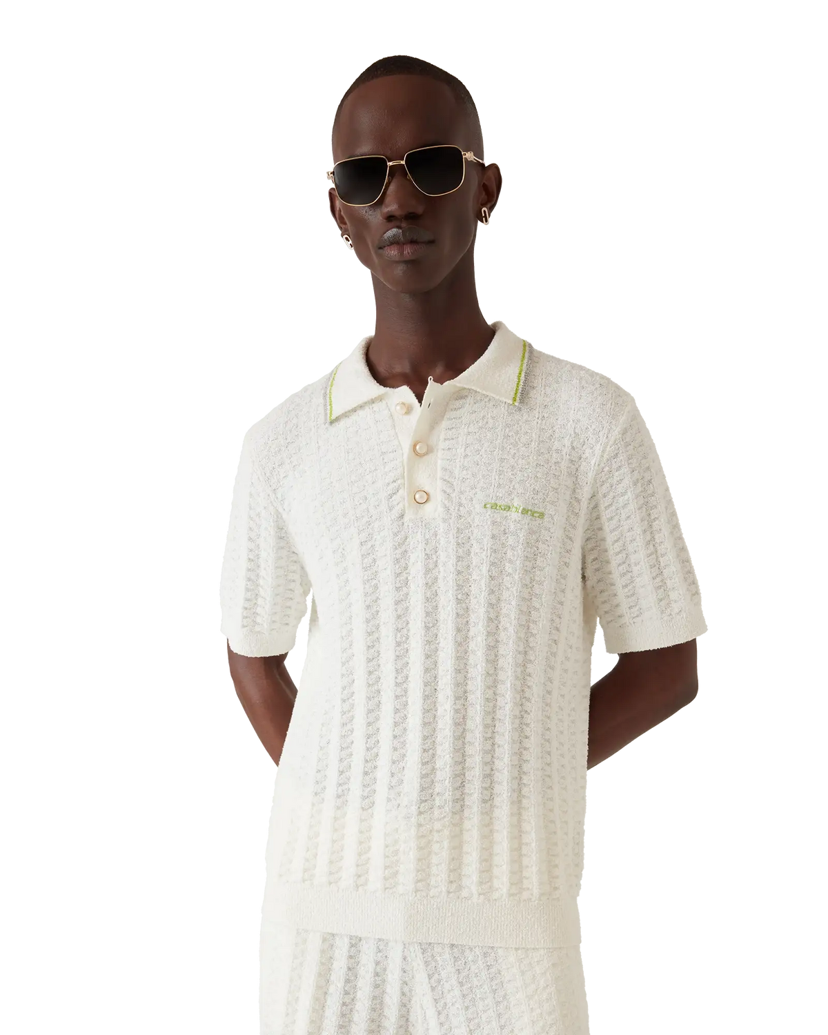 Tennis Boucle Polo Shirt