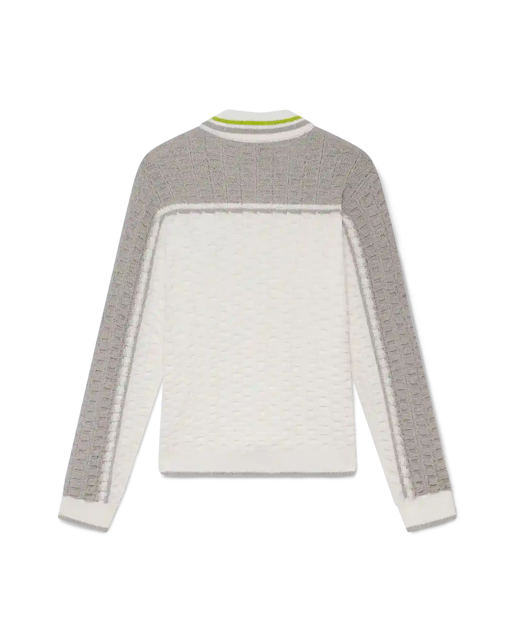 Tennis Boucle Long Sleeve Polo Shirt