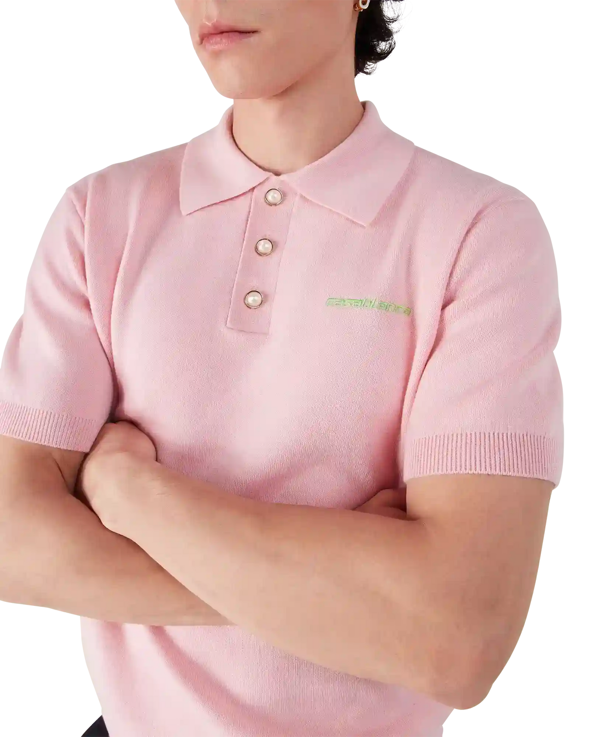 Double Face Short Sleeve Polo Shirt