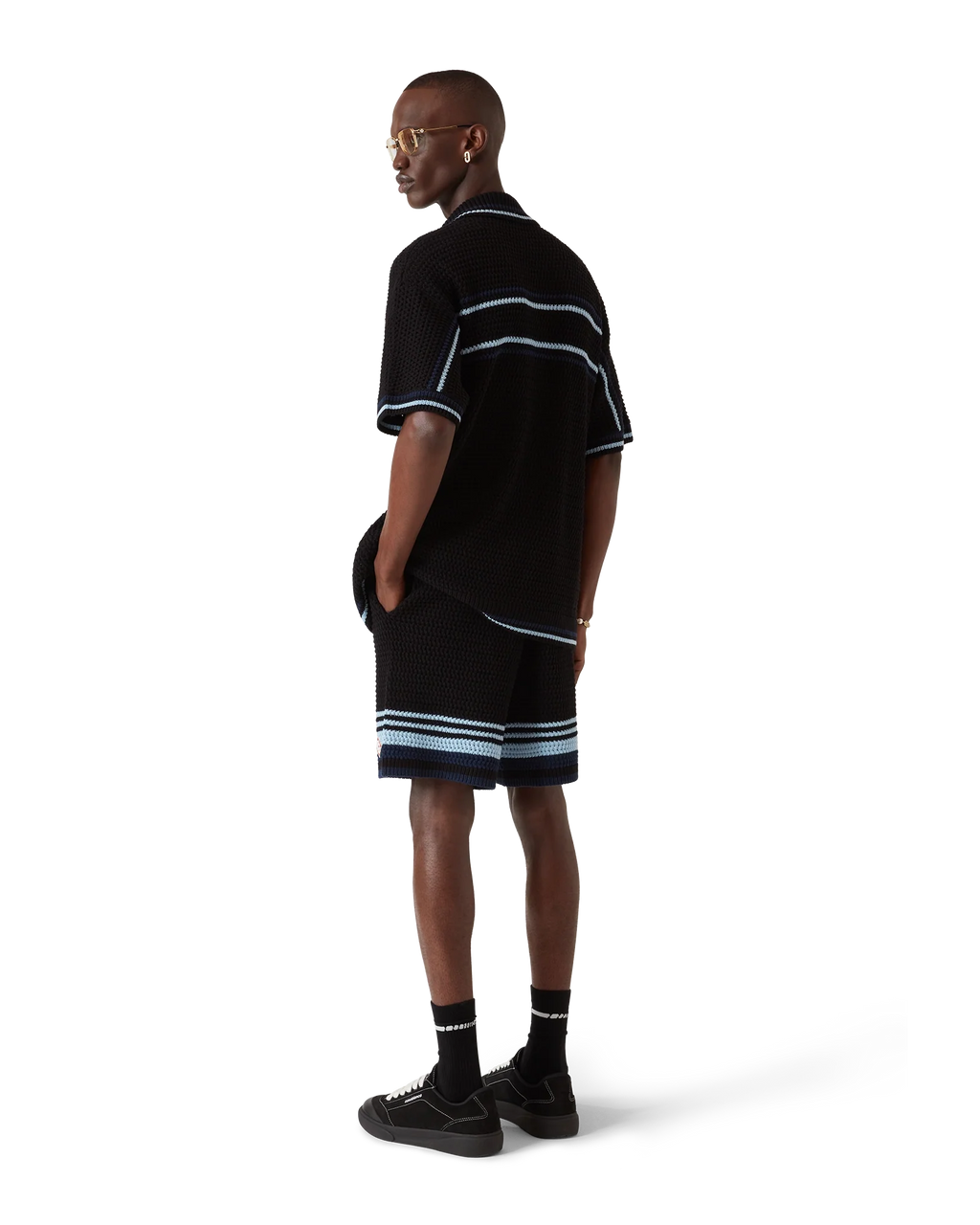Tennis Cotton Crochet Shorts