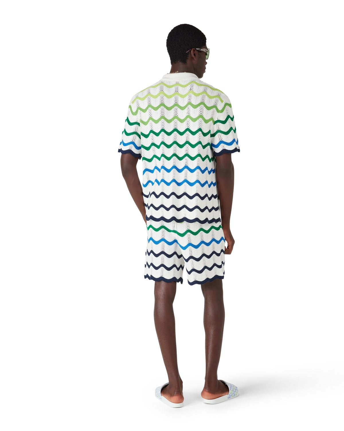 Wave Knitted Shorts