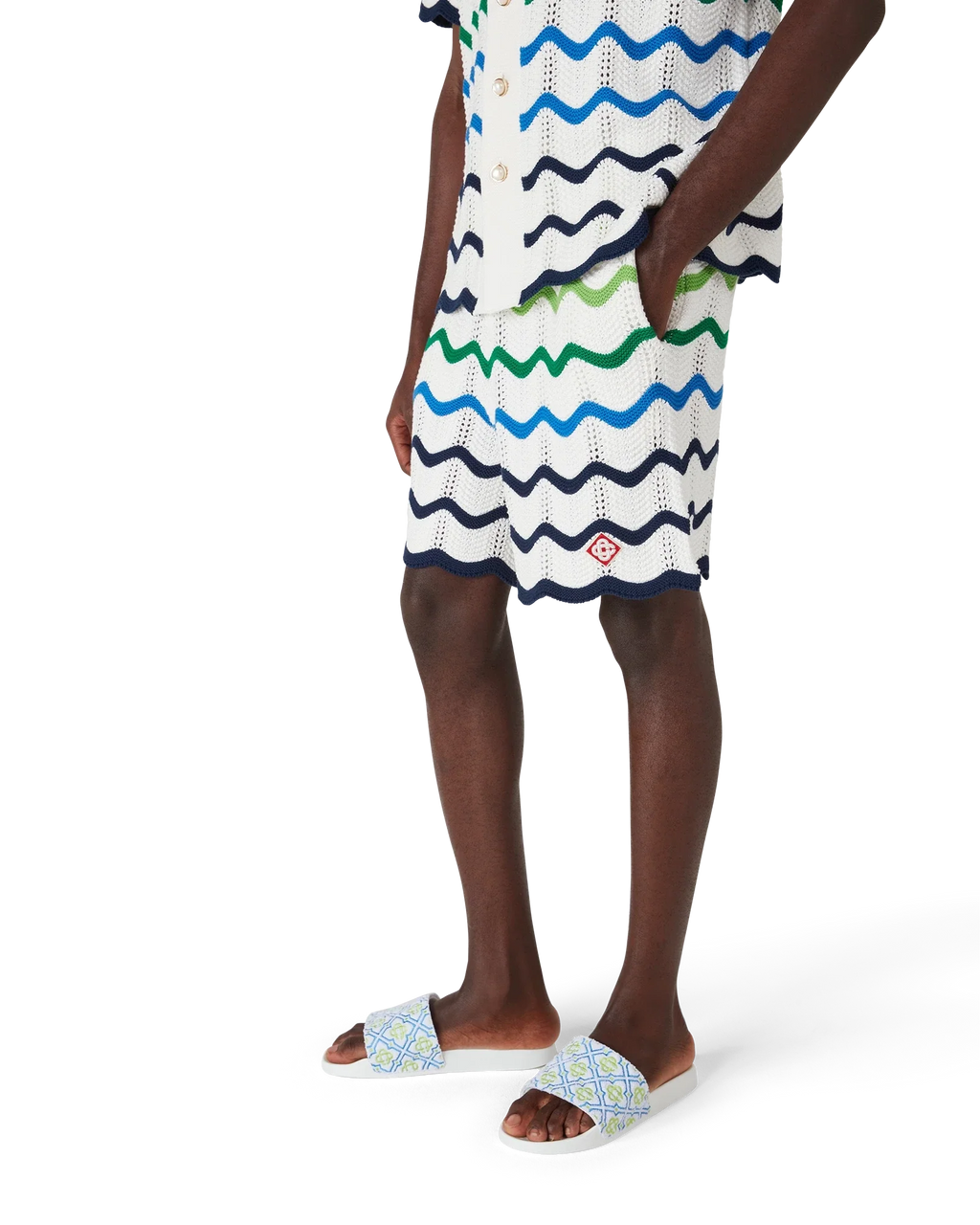 Wave Knitted Shorts