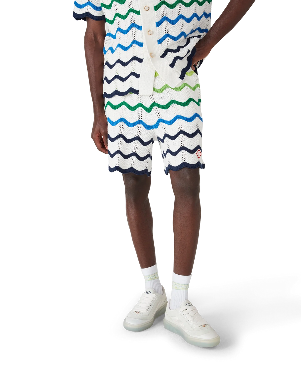 Wave Knitted Shorts