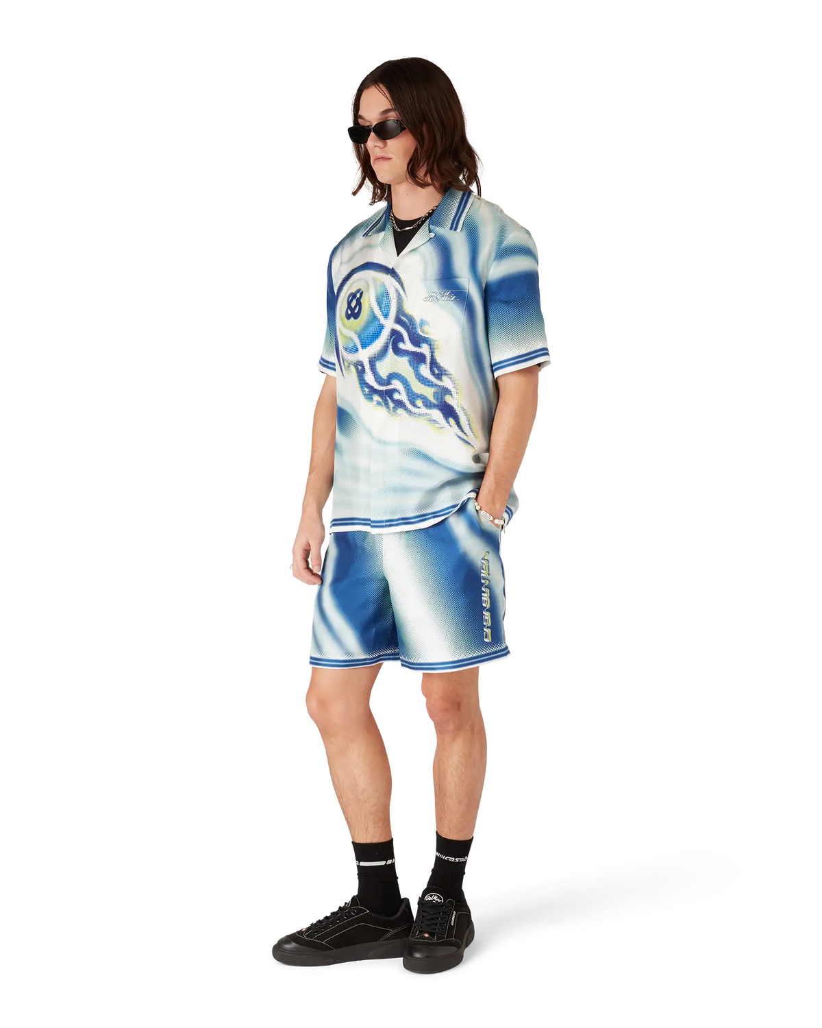 The Art Of The Serve Silk Shorts