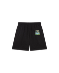 Volcano Jacquard Silk Shorts