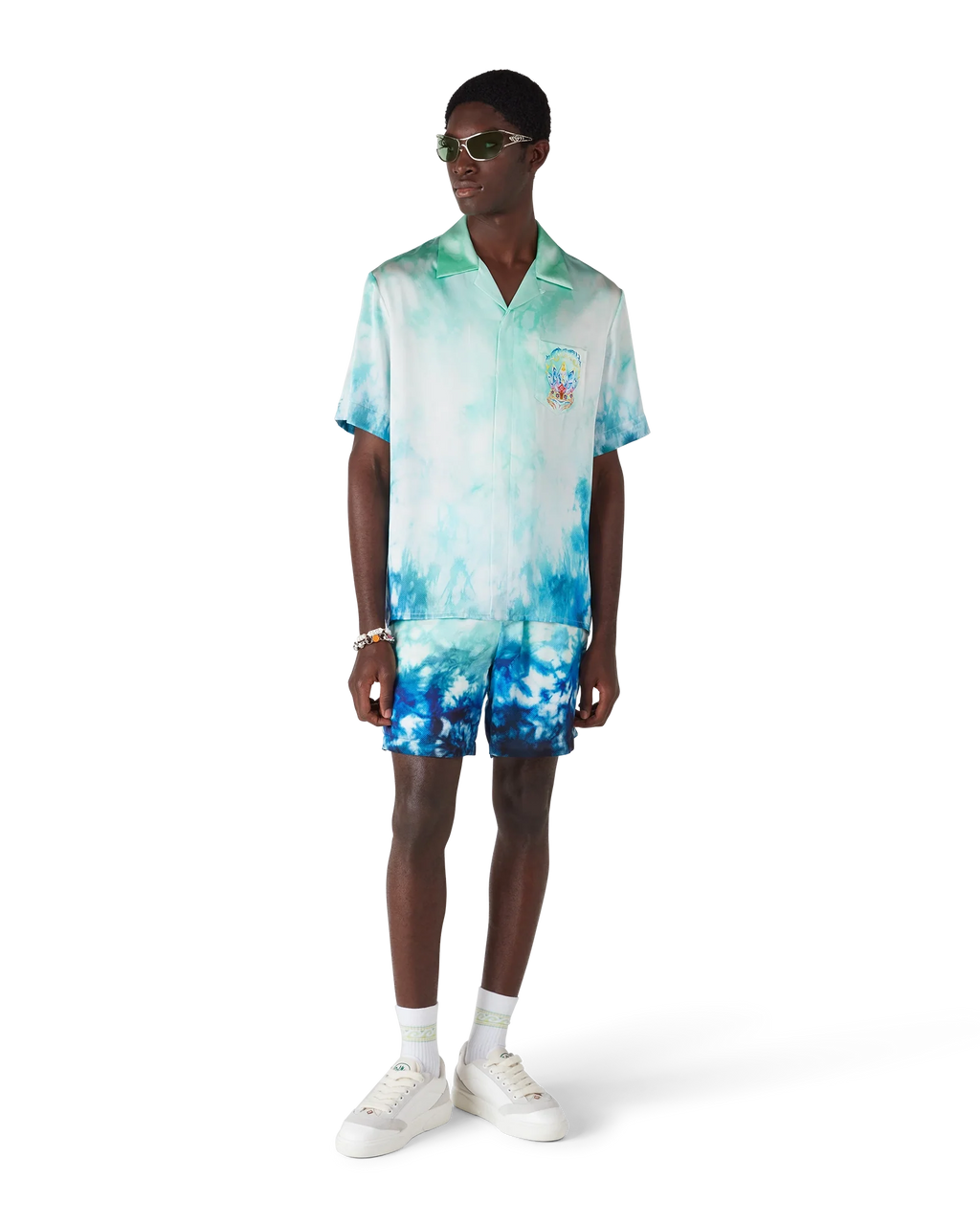 Surf Lotus Silk Shorts