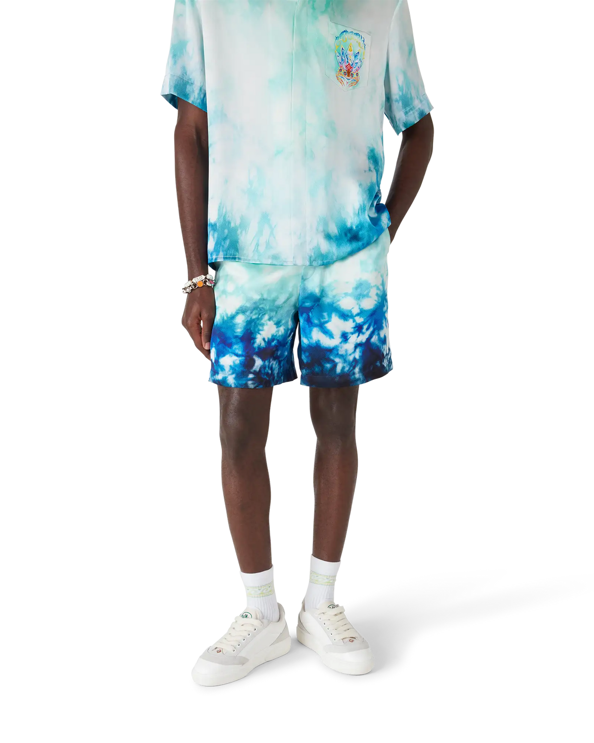 Surf Lotus Silk Shorts