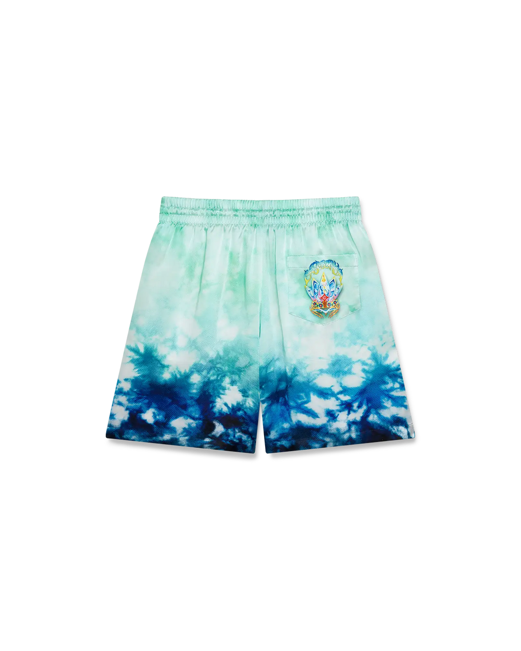 Surf Lotus Silk Shorts