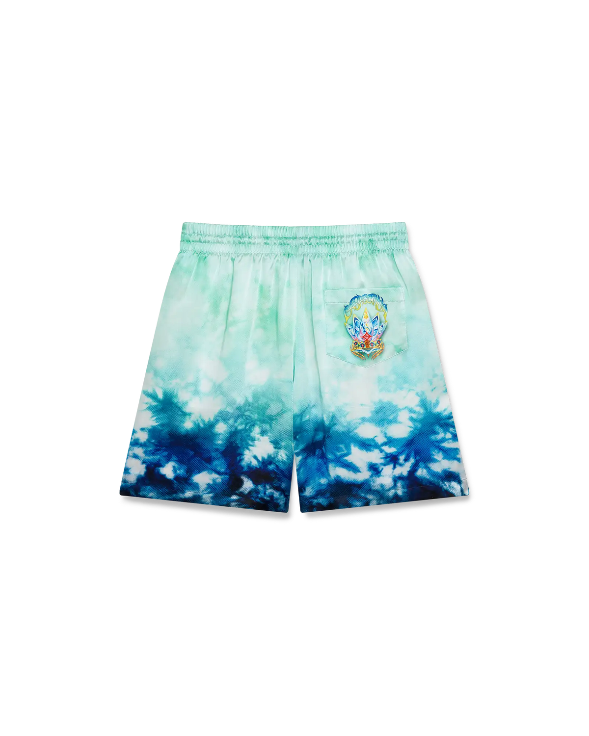 Surf Lotus Silk Shorts