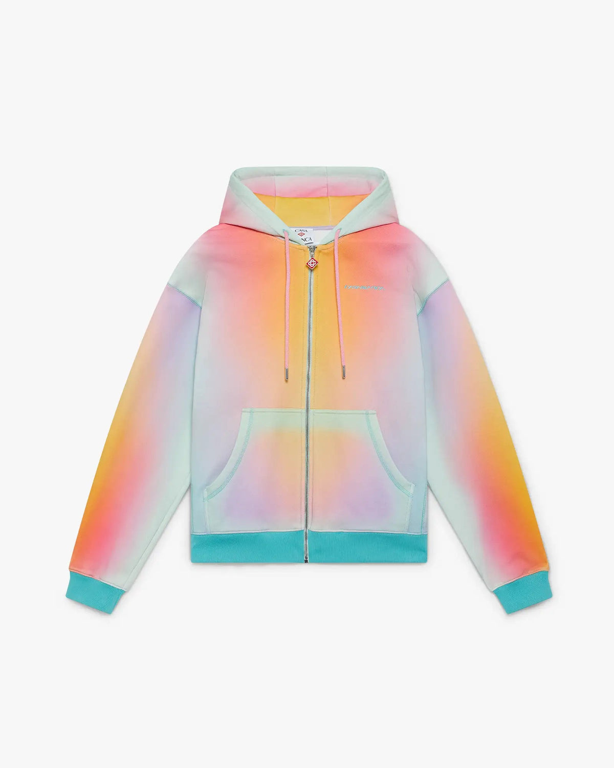 Glass Zip Up Hooded Sweatshirt