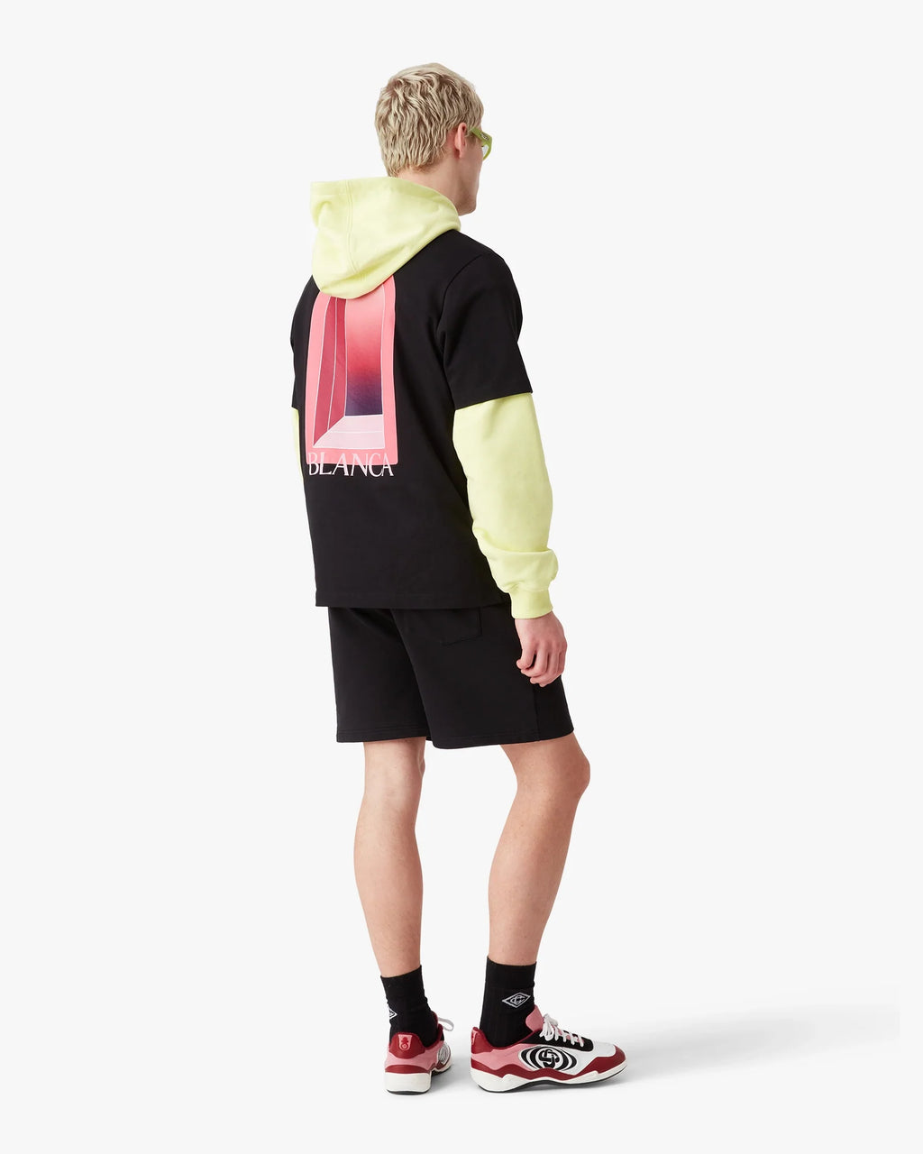 Black L'Arche Sweatshorts