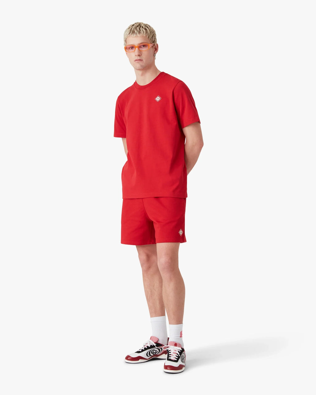 Red Diamond Logo Sweatshorts