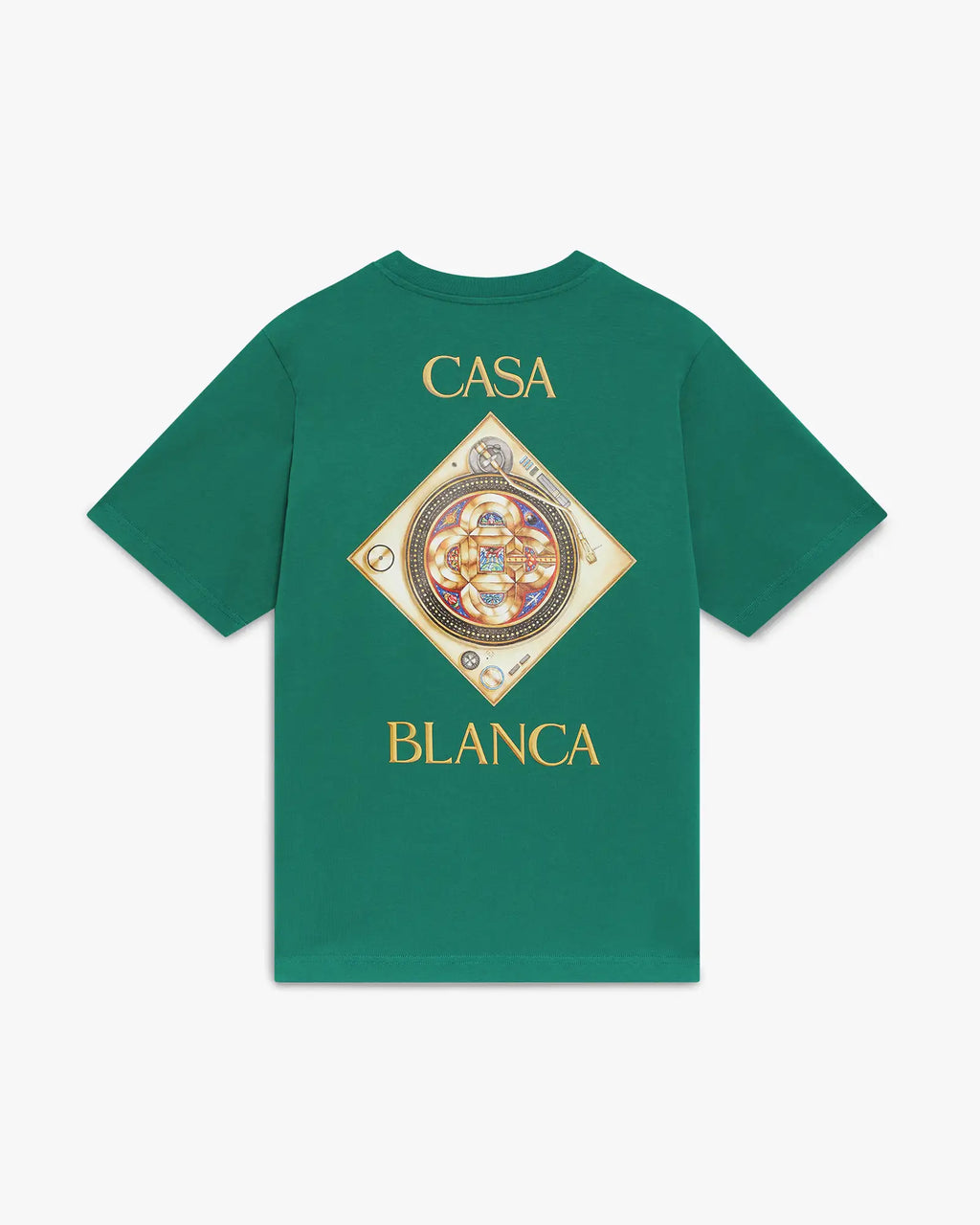 Green Plafond Orne De Musique Short Sleeve T-Shirt