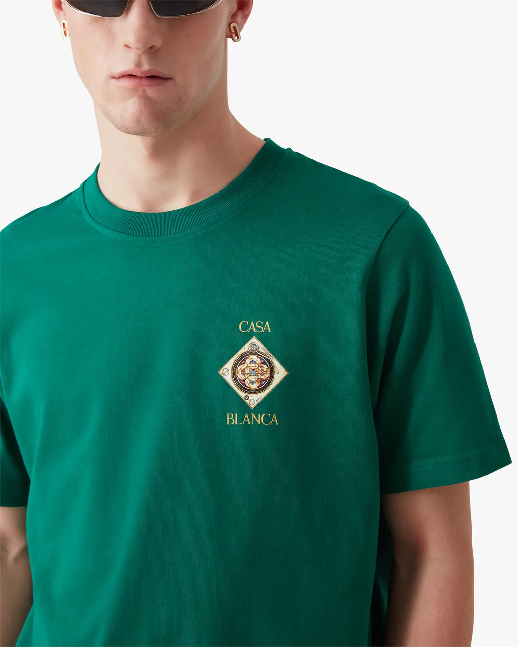 Green Plafond Orne De Musique Short Sleeve T-Shirt