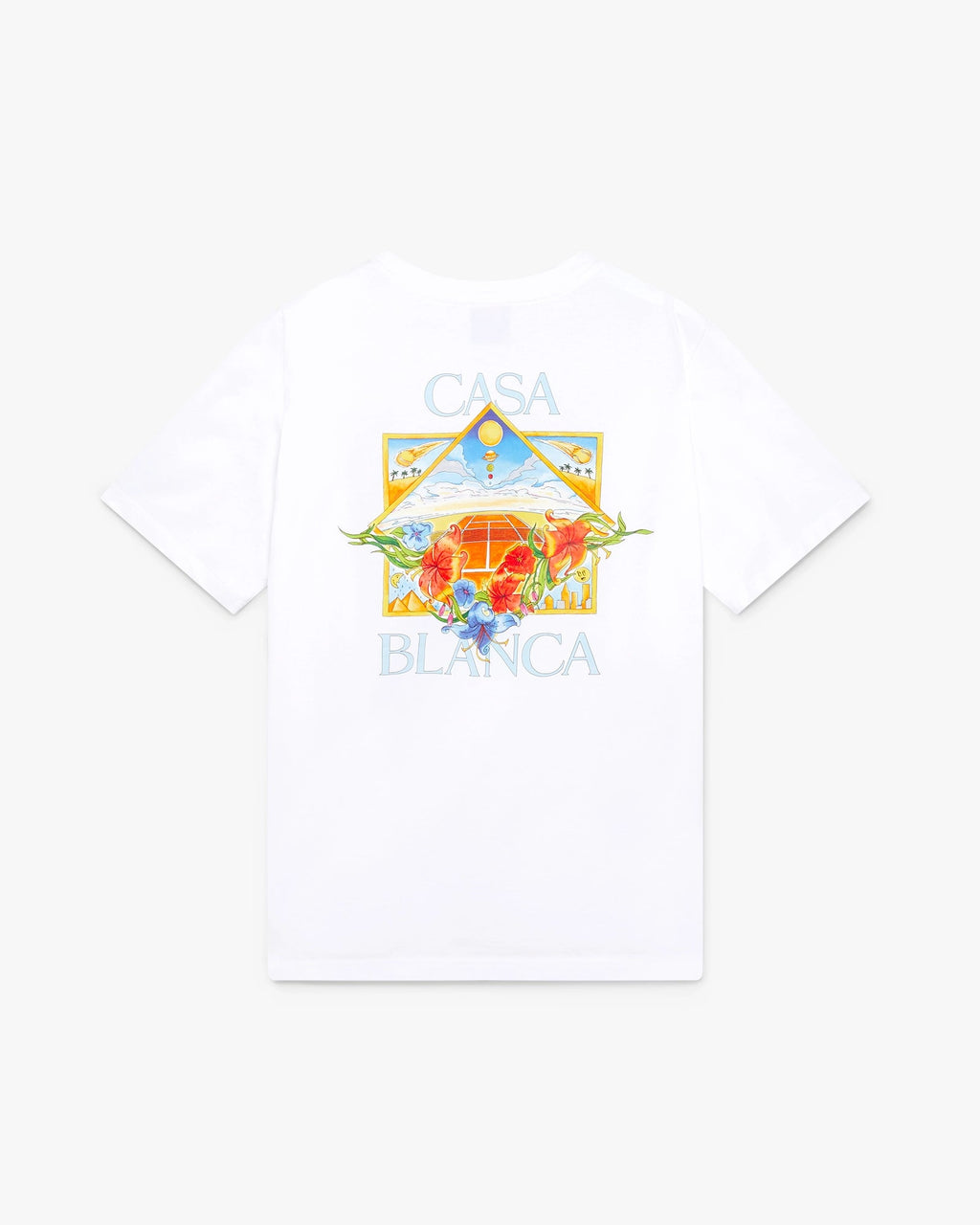 Lime Flower Court Icon Short Sleeve T-Shirt