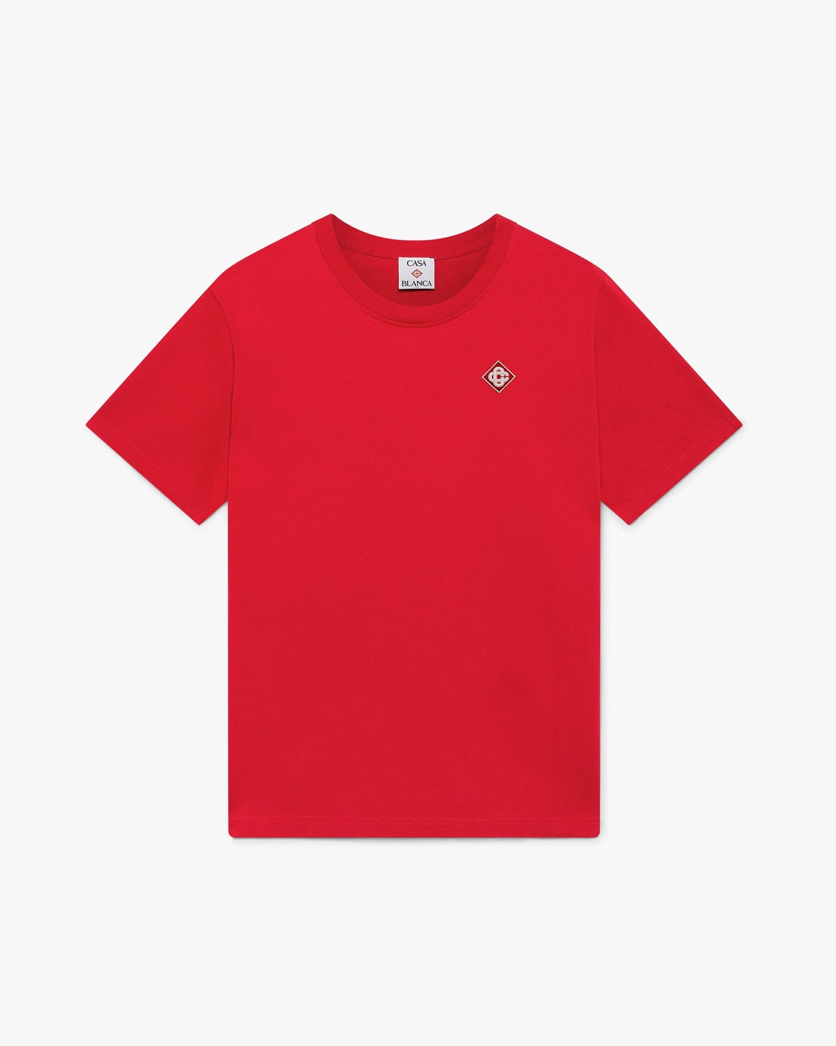 White Diamond Logo Short Sleeve T-Shirt