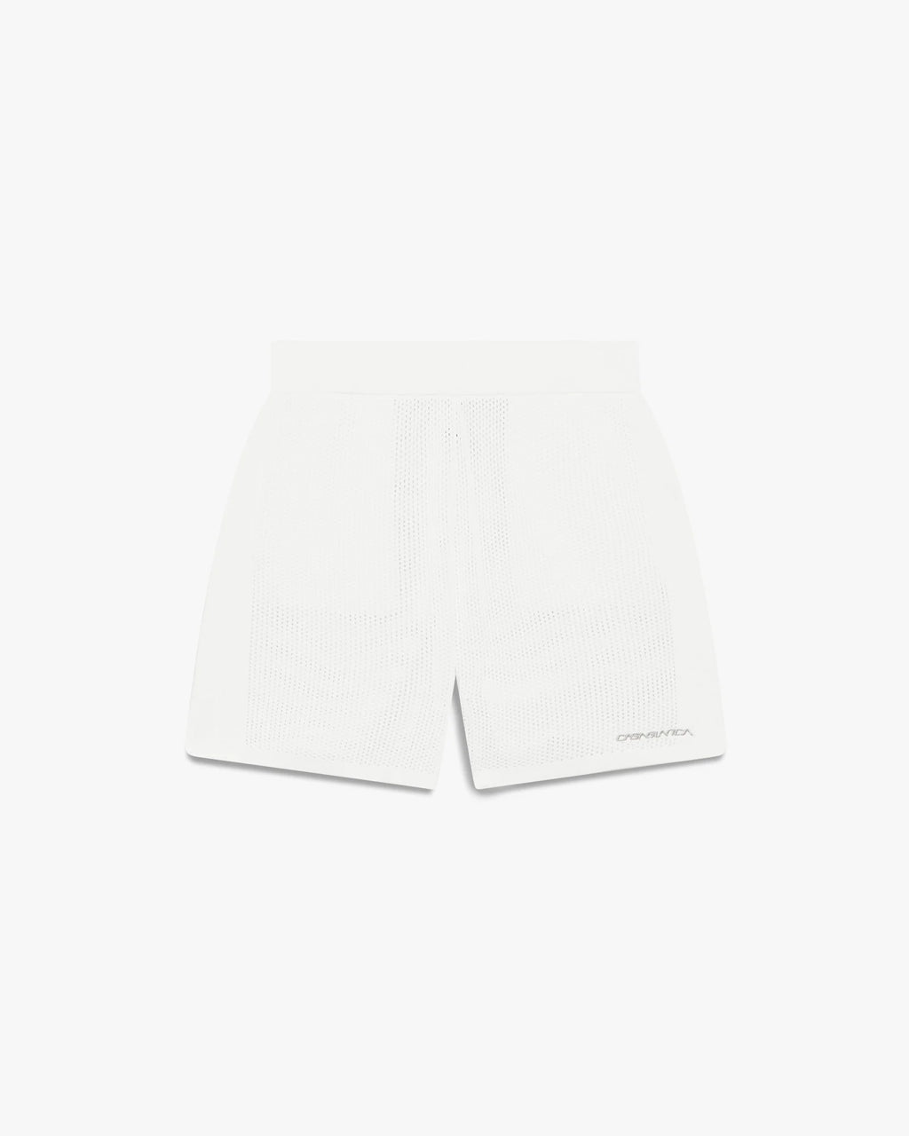 White Mesh Shorts