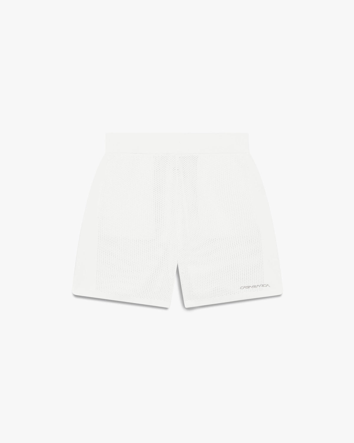 Black Mesh Shorts