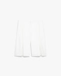 White Pleated Baggy Shorts