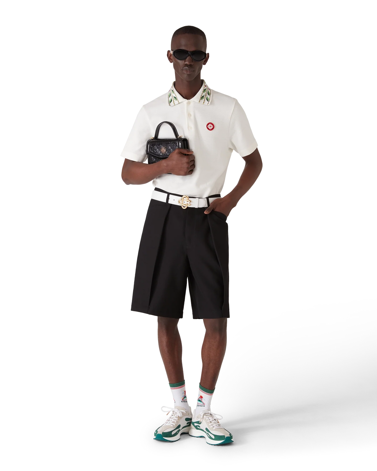 Laurel Pique Short Sleeve Polo Shirt