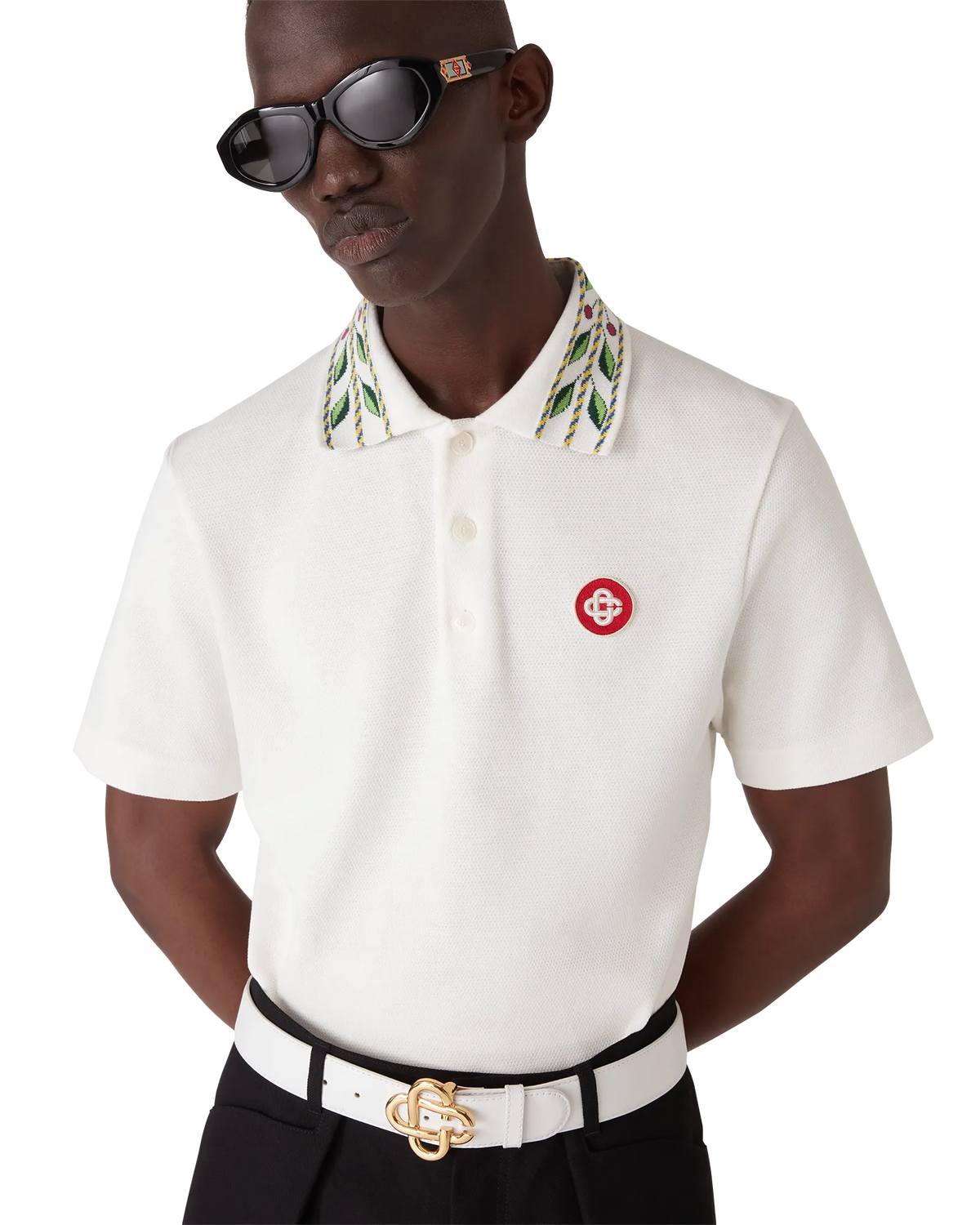 Laurel Pique Short Sleeve Polo Shirt