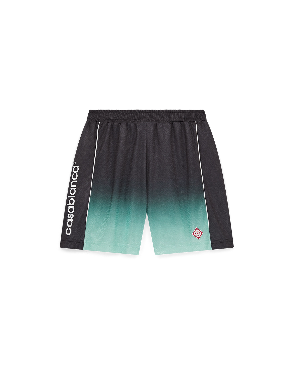 Aubergine Gradient Football Shorts