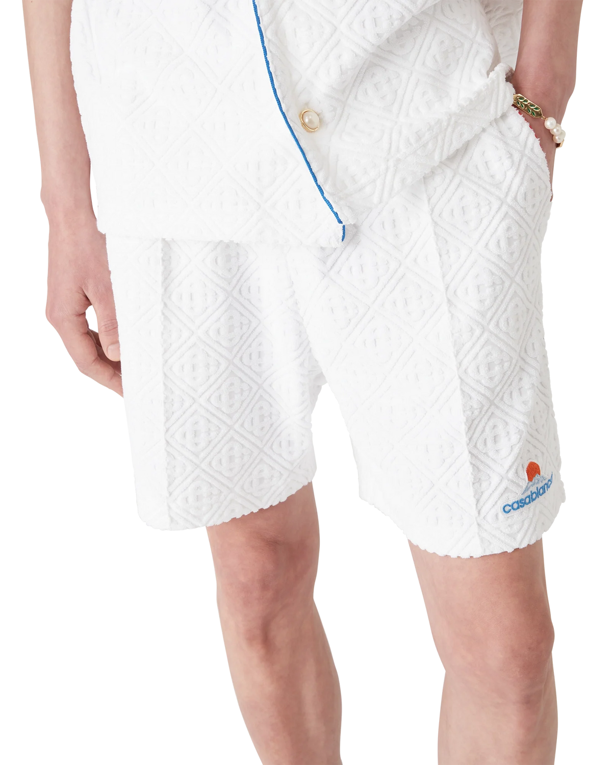 Monogram Jacquard Towelling Shorts
