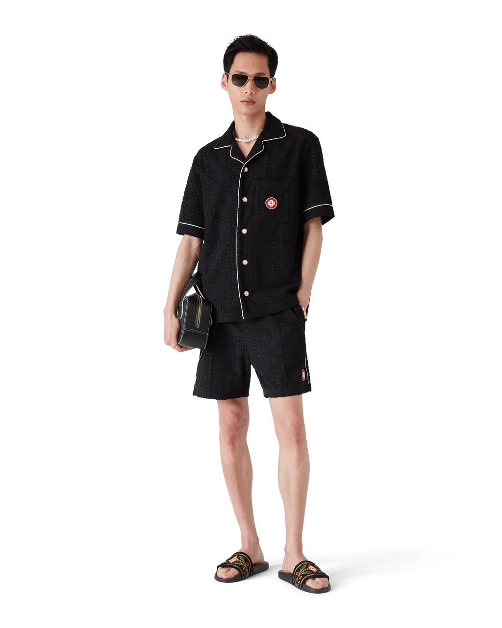 Monogram Jacquard Towelling Shorts