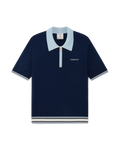 Merino Knit Tennis Polo Shirt