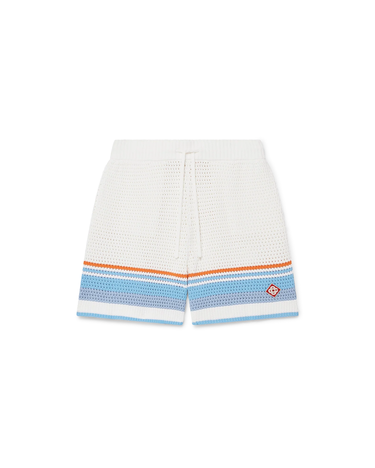 Cotton Tennis Crochet Shorts