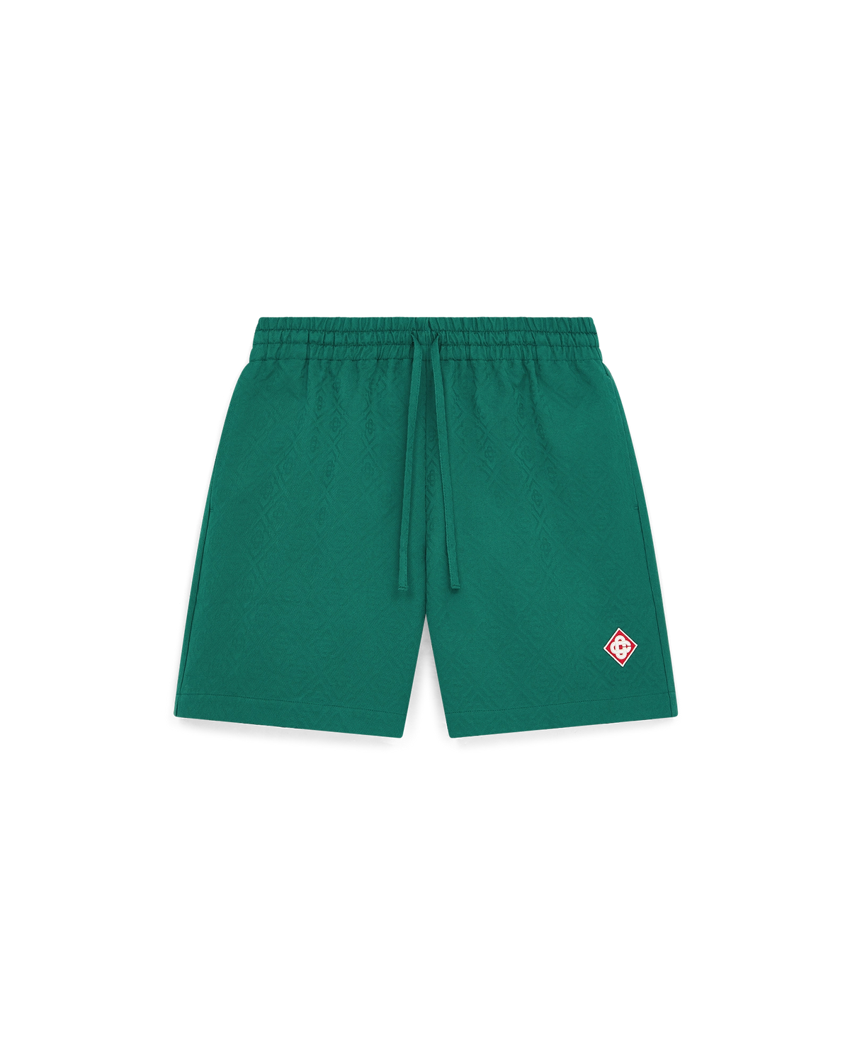 Cotton Monogram Jacquard Shorts