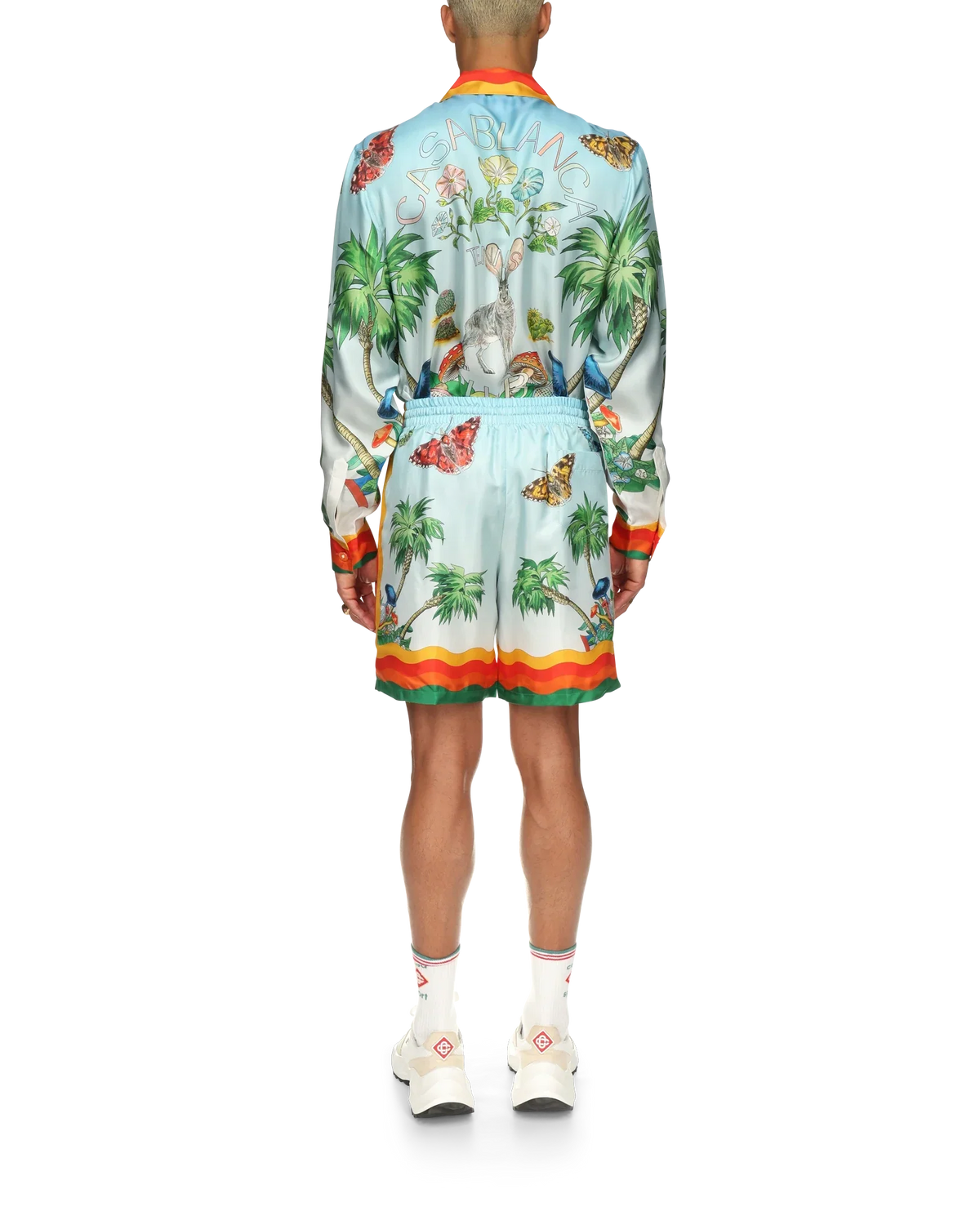 Palm Springs Tennis Club Silk Shorts
