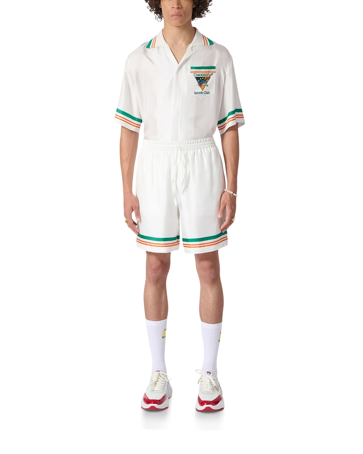 Tennis Club Icon Silk Shorts