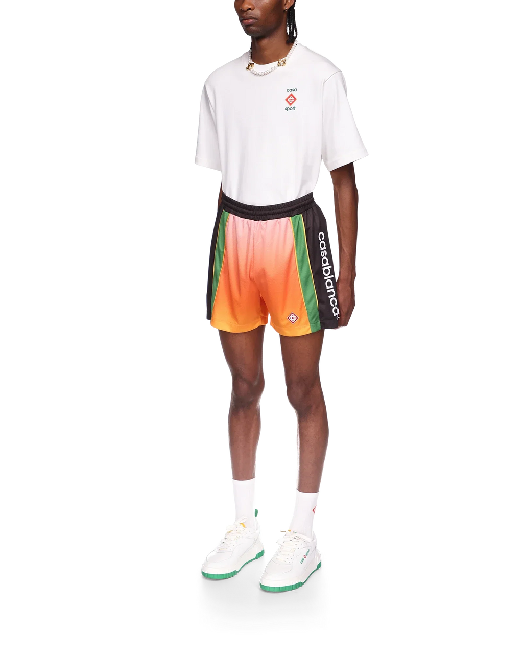 Gradient Football Shorts