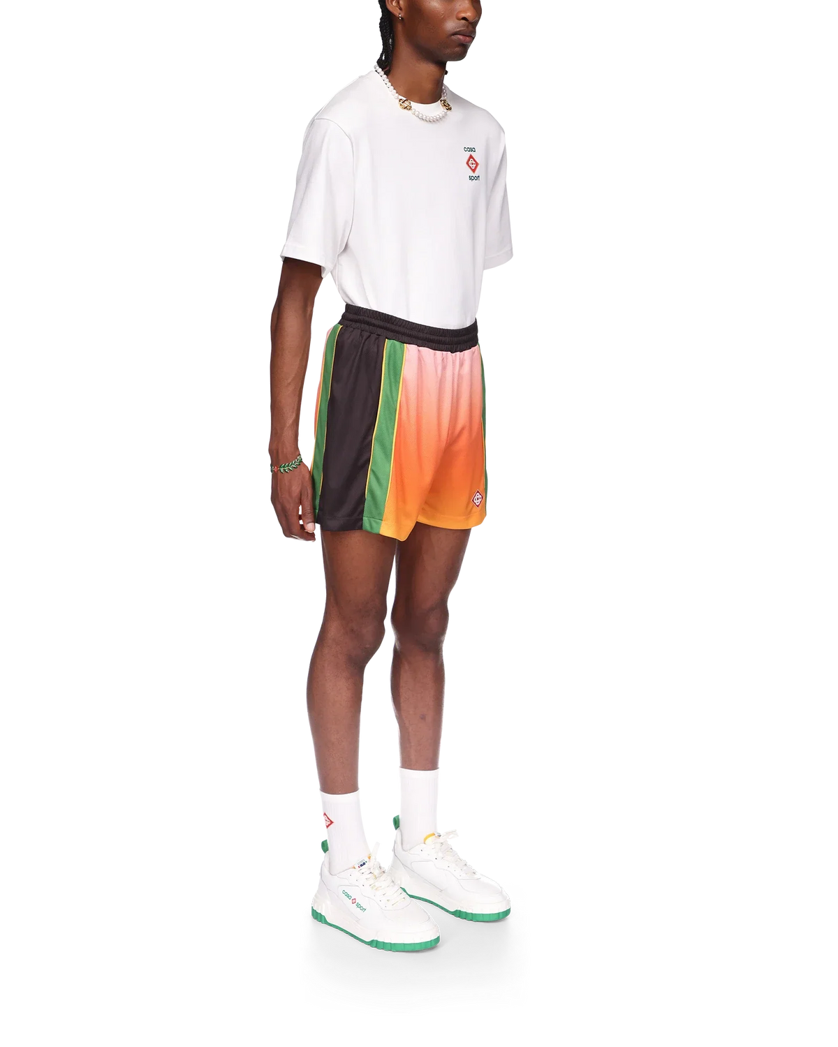 Gradient Football Shorts