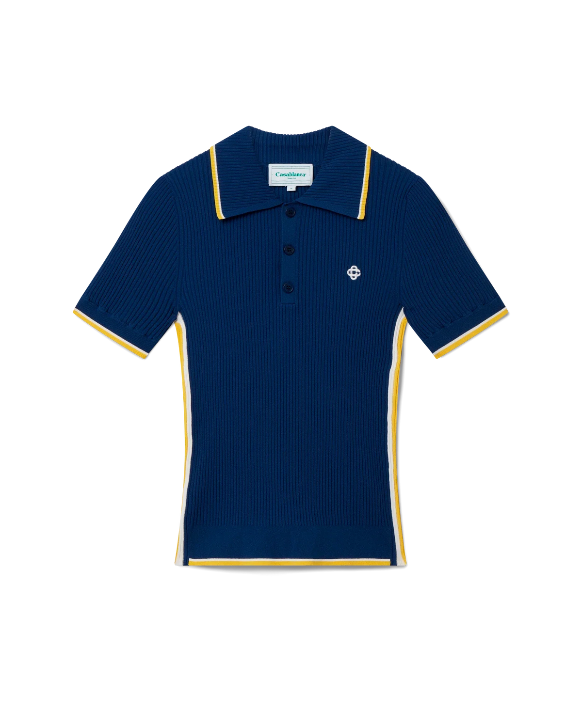Rib Polo Shirt