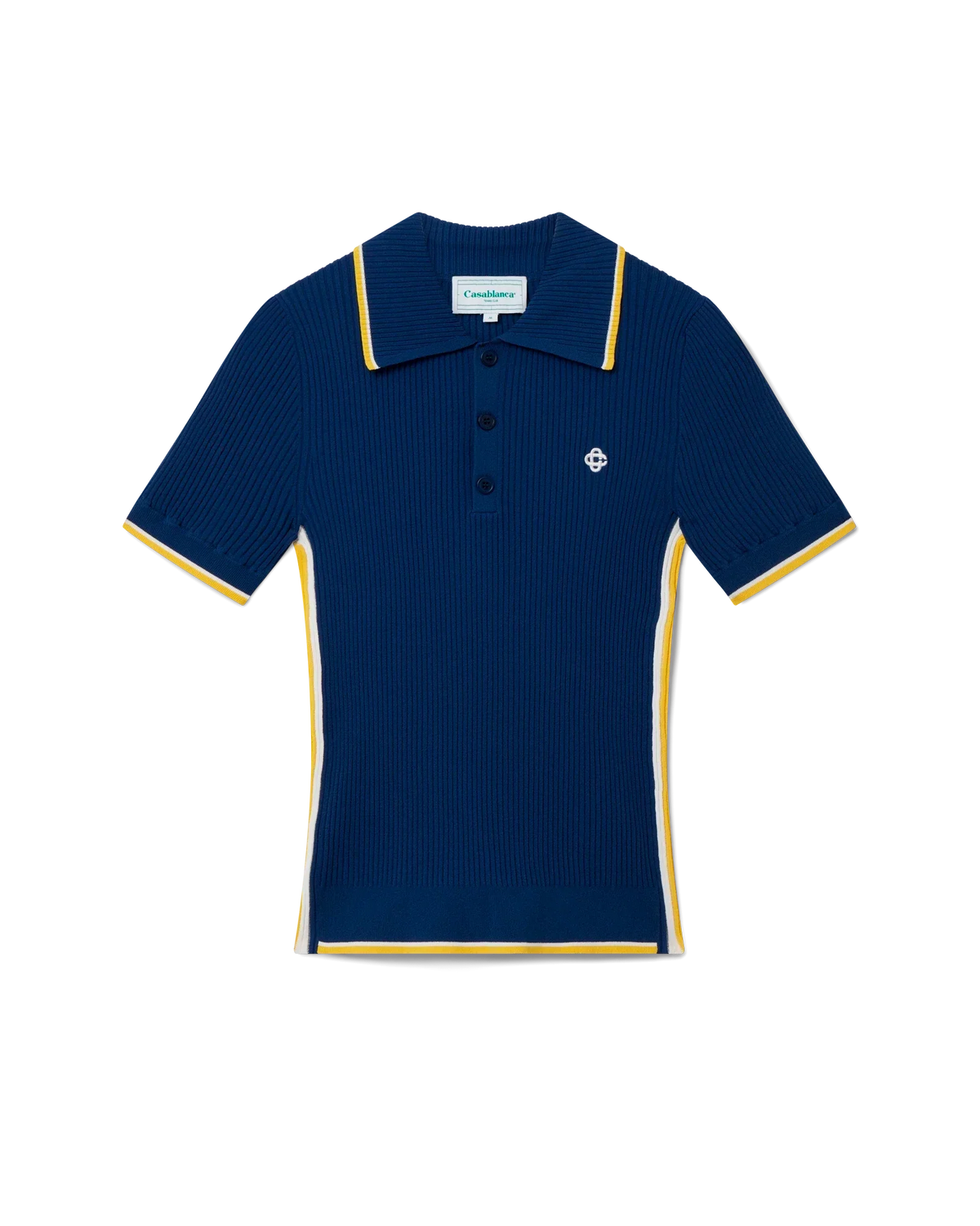 Rib Polo Shirt