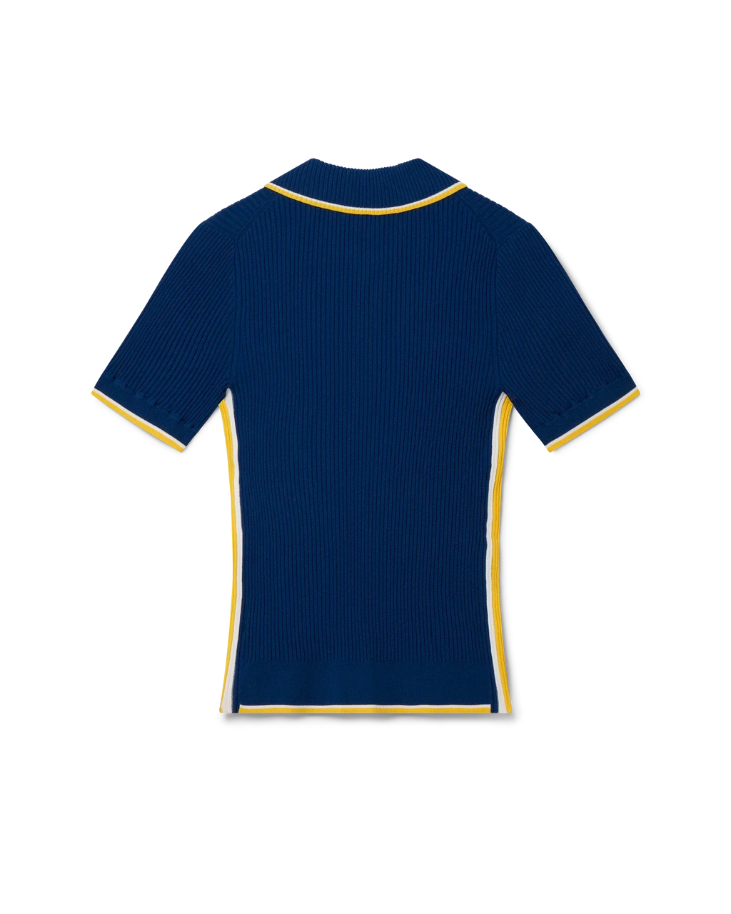 Rib Polo Shirt