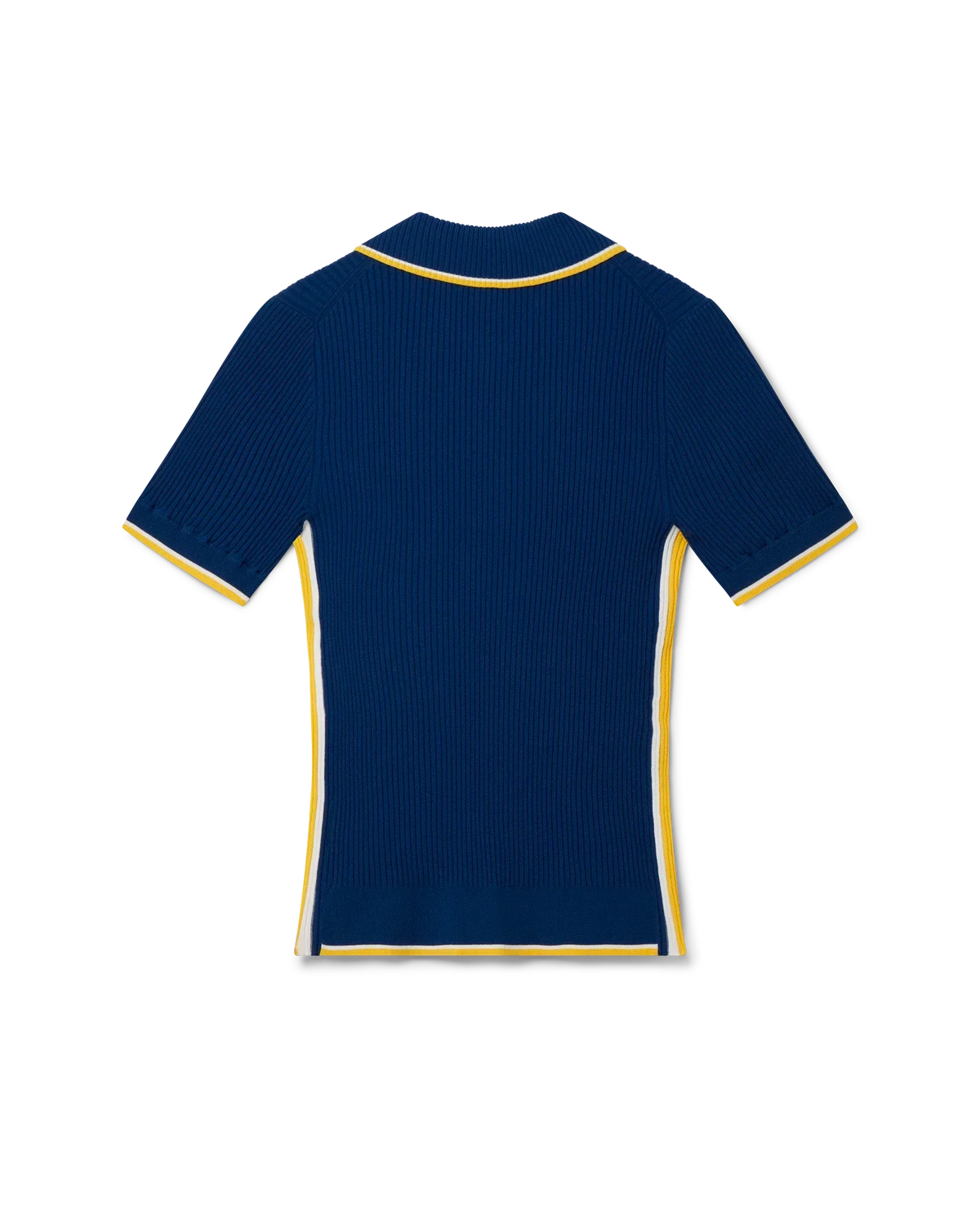 Rib Polo Shirt