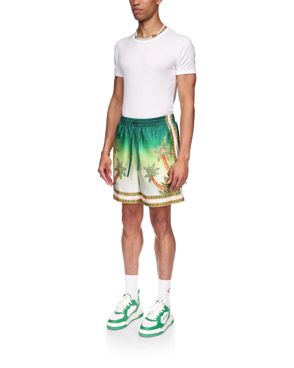Joyaux D'Afrique Silk Shorts