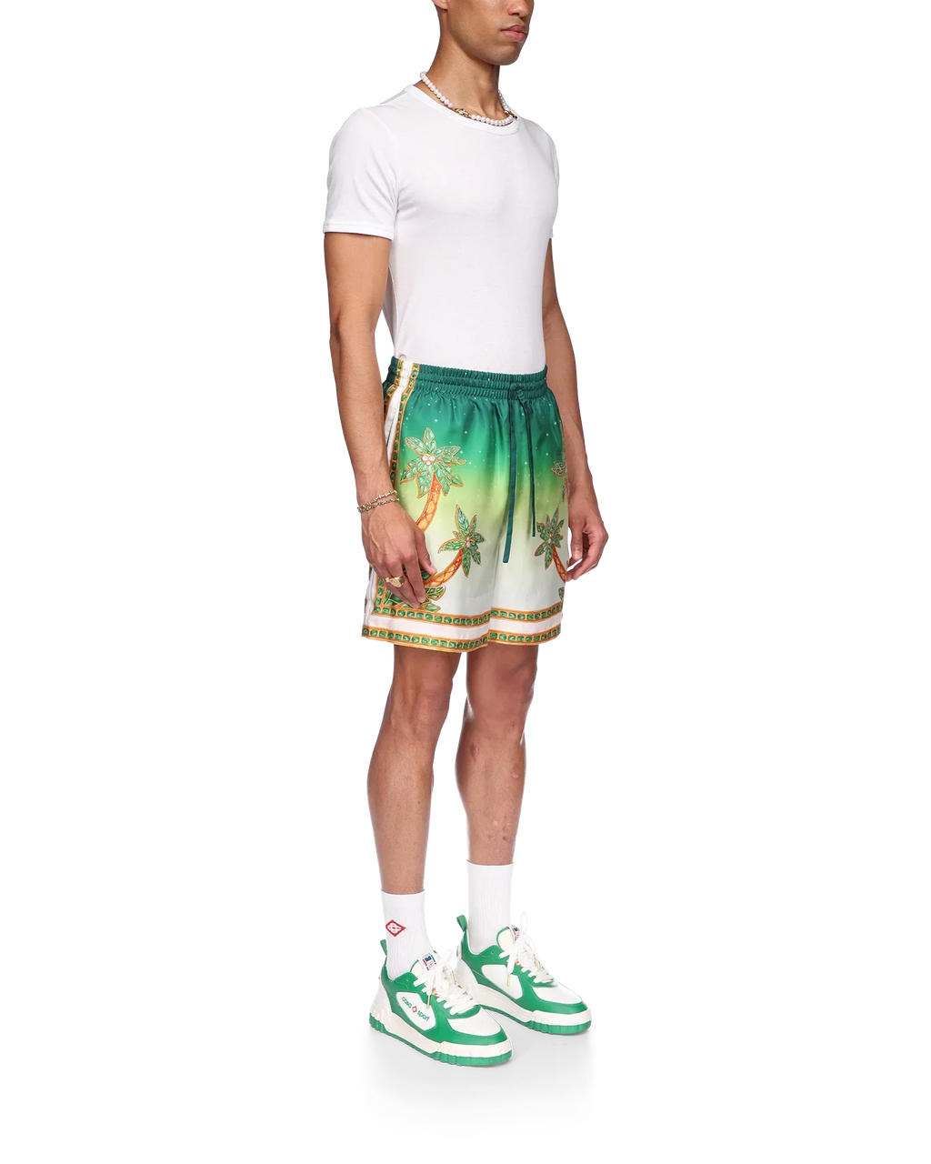 Joyaux D'Afrique Silk Shorts