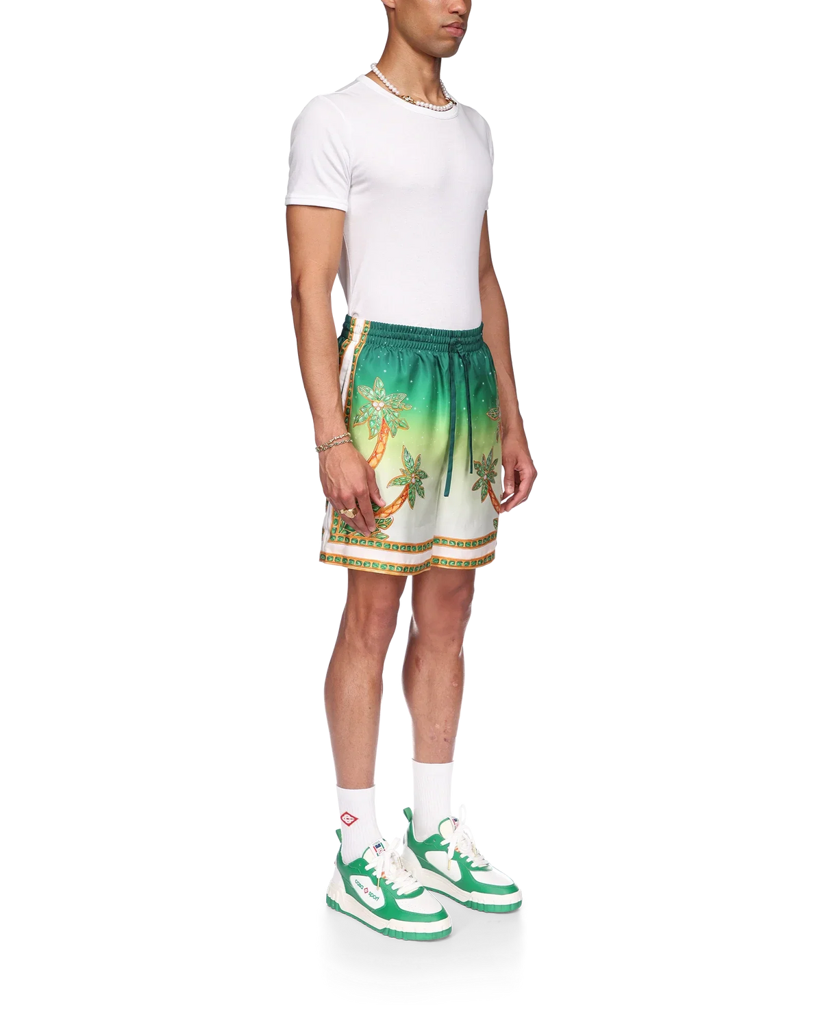 Joyaux D'Afrique Silk Shorts