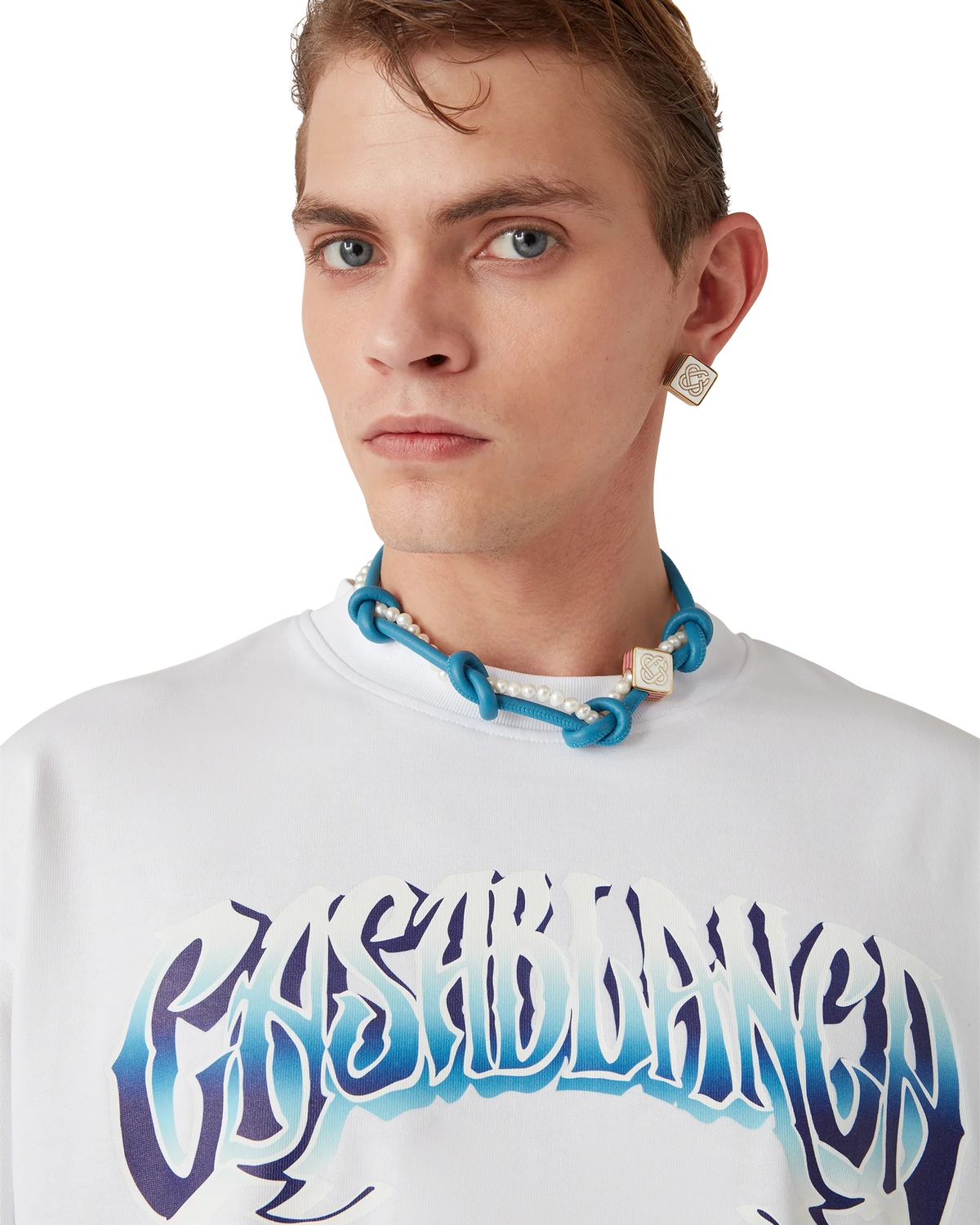 Blue Fade Long Sleeve T-Shirt