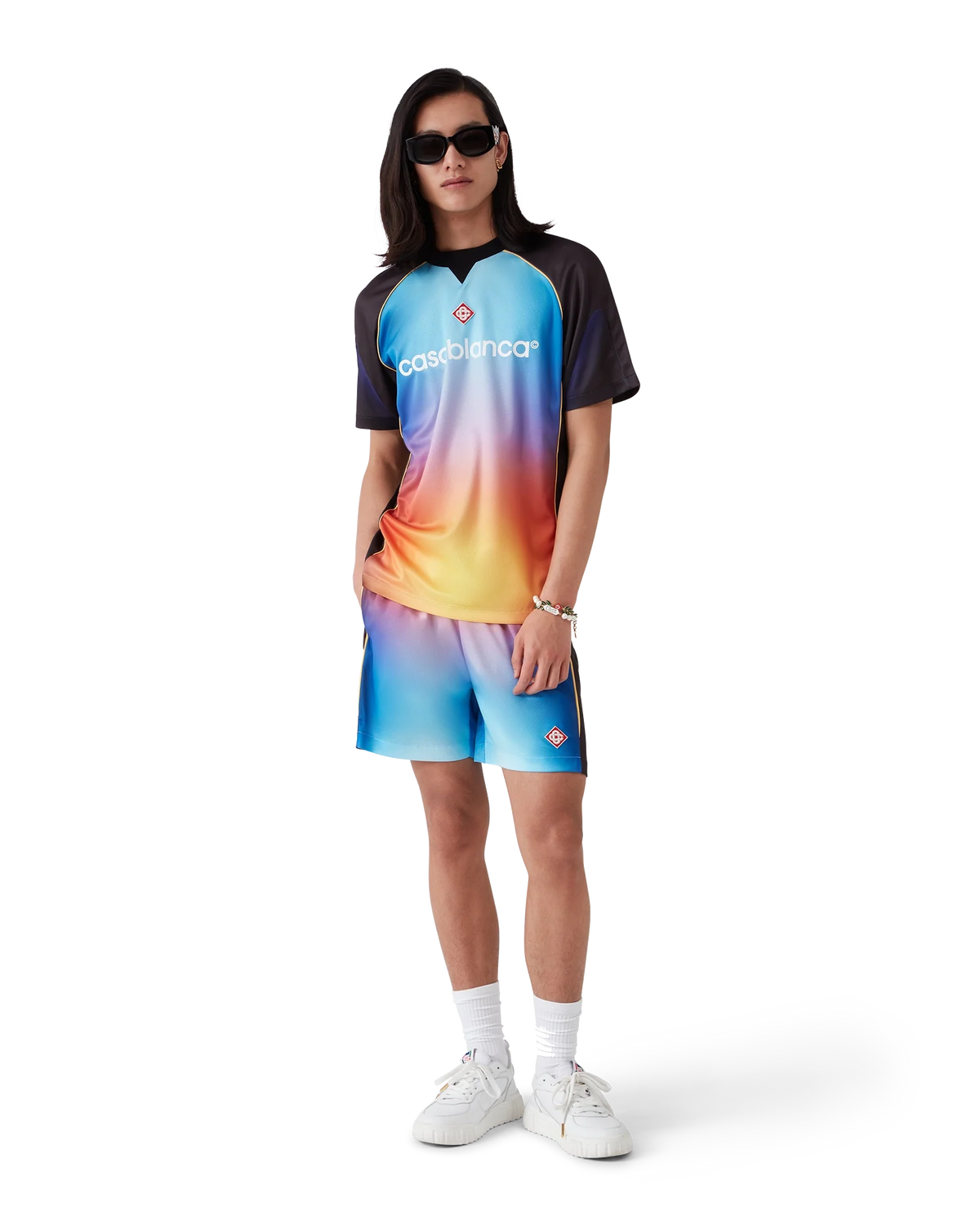 Gradient Short Sleeve Football Shirt