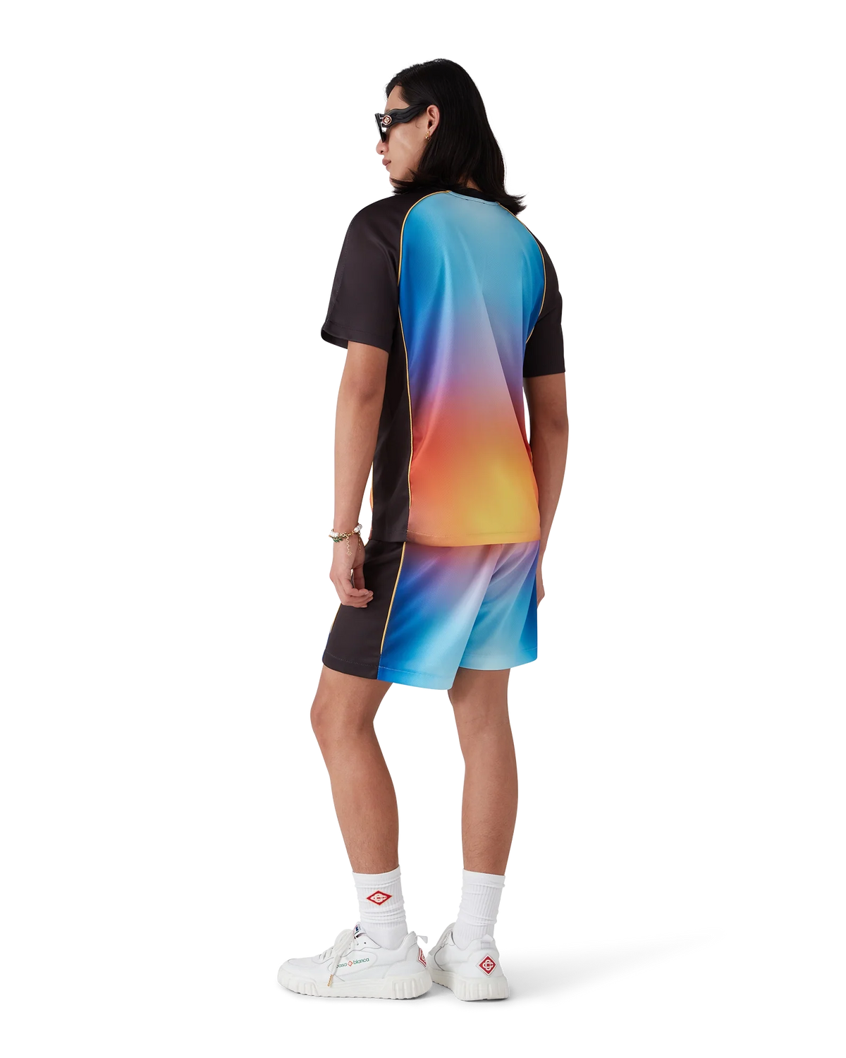 Gradient Short Sleeve Football Shirt