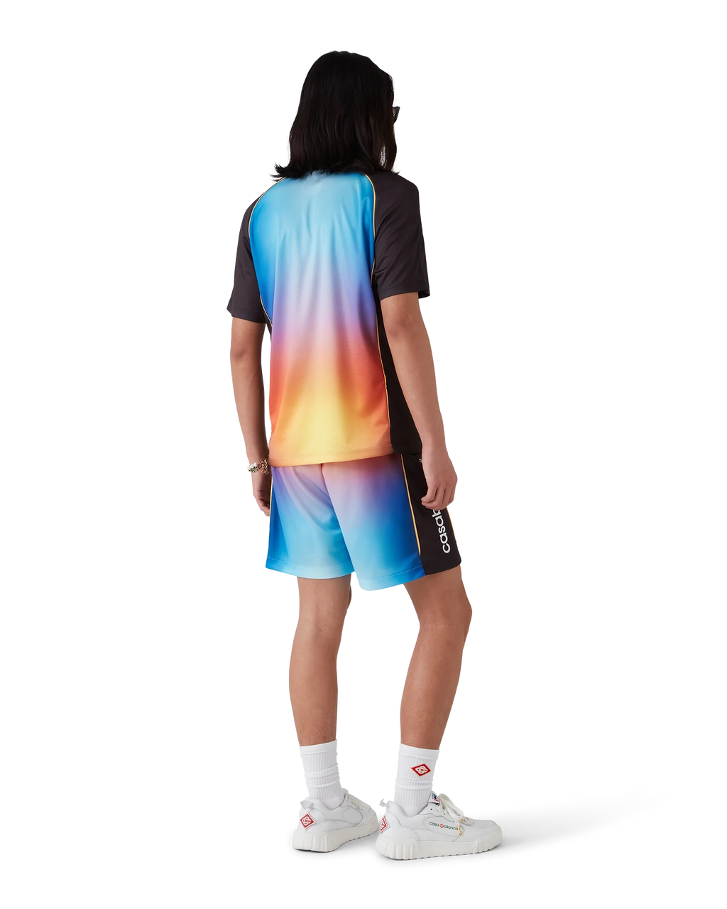 Gradient Football Shorts