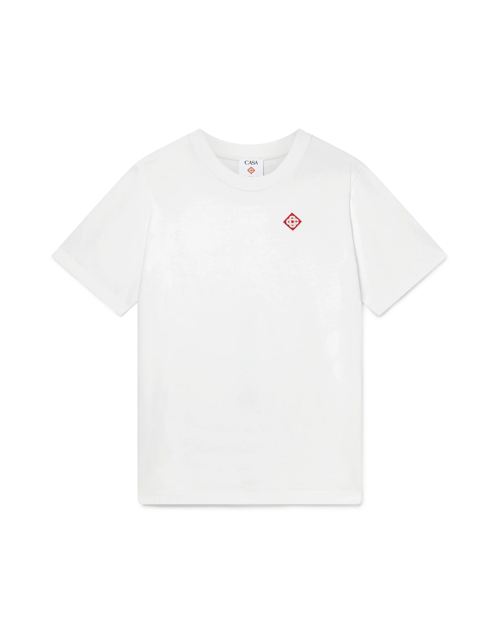 White Diamond Logo Short Sleeve T-Shirt