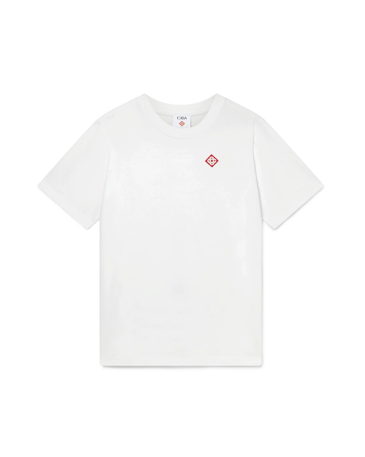 White Diamond Logo Short Sleeve T-Shirt
